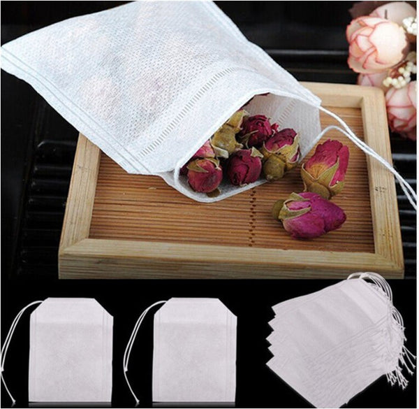 Empty Tea Bags With String Heal Seal Filter Paper