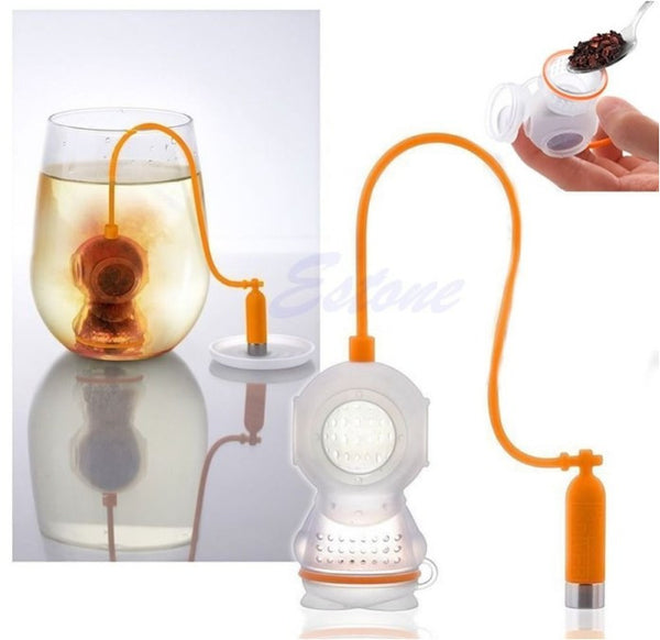 Deep Tea Diver Infuser Scuba Diving Herbal Loose Leaf