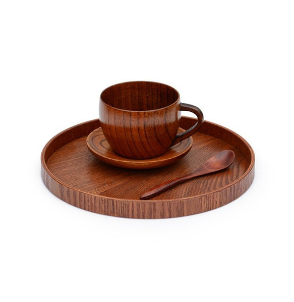 Natural Jujube Bar Wooden Cups Mugs